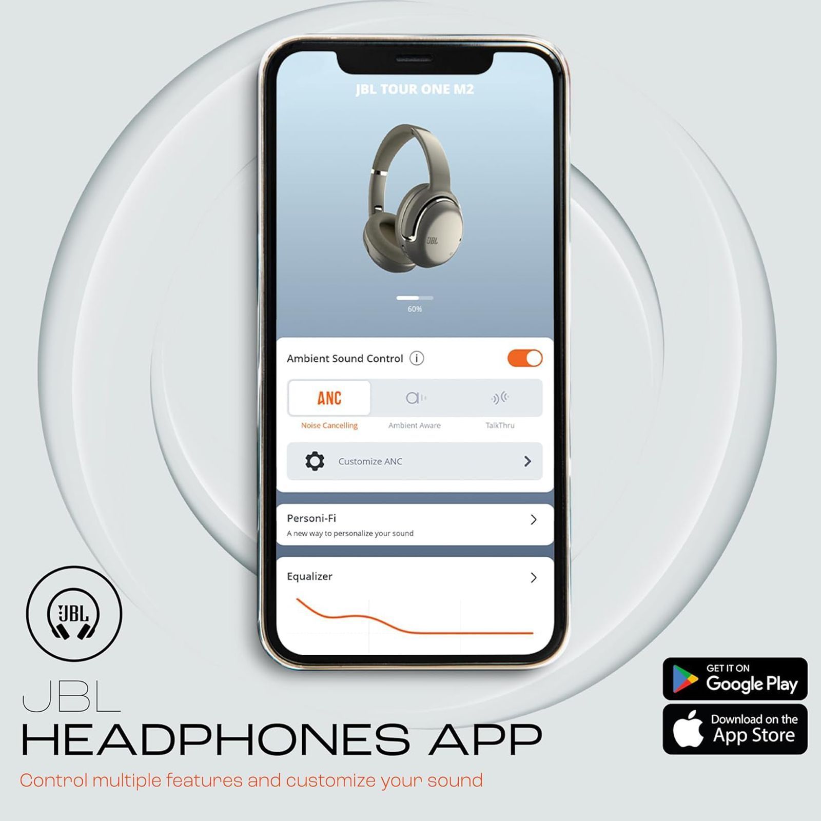 Buy JBL Tour One M2 Bluetooth Headset with Mic (Upto 50 Hours